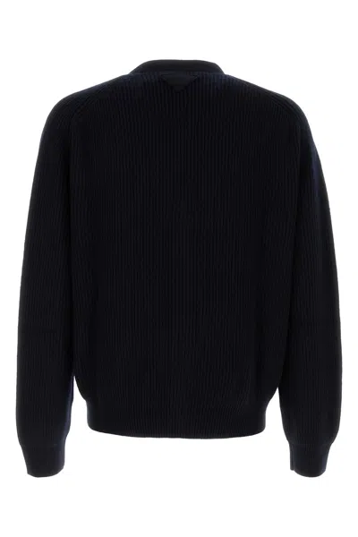 Prada Cashmere Cardigan Luxurious Front Pockets
