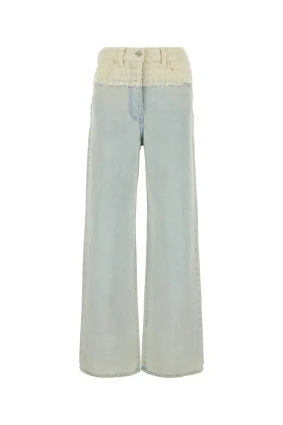 Givenchy 4g Logo Oversized Jeans