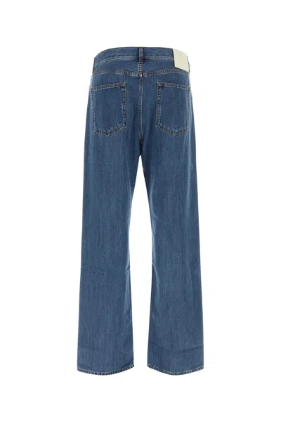 Valentino Denim Jeans With Back Patch Pockets