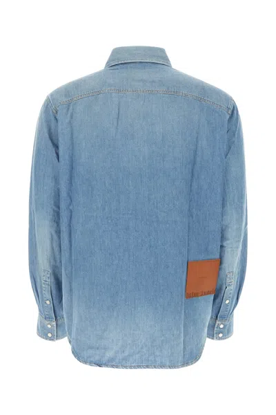 Palm Angels Denim Oversize Shirt