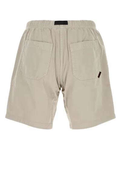 Gramicci Dove Grey Cotton Ridge Bermuda Shorts