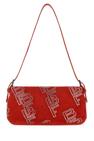 By Far Dulce Crystal-embellished Shoulder Bag