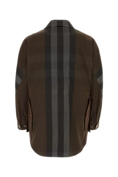 Burberry Washed Check Workwear Jacket