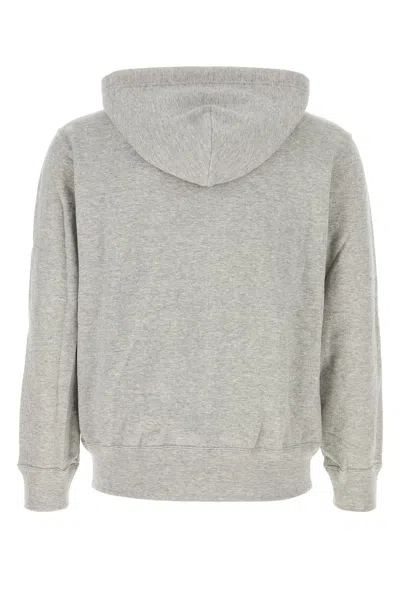 Comme Des Garçon Play Grey Cotton Sweatshirt