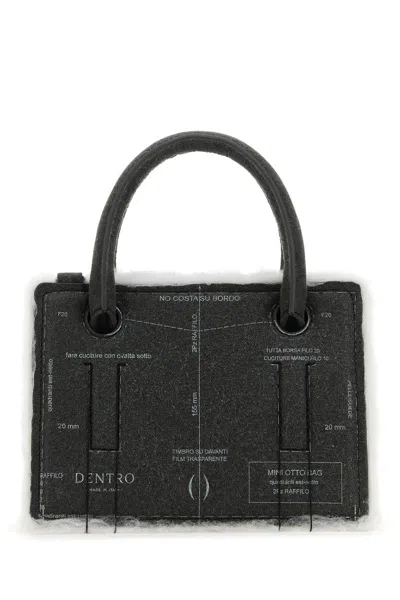 Dentro Mini Otto Paper Leather Tote Bag