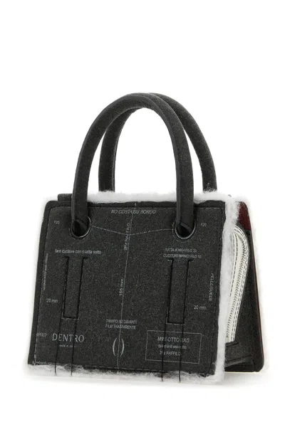 Dentro Mini Otto Paper Leather Tote Bag