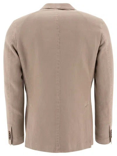 Incotex Tailored Jackets With Button Cuffs And Pockets