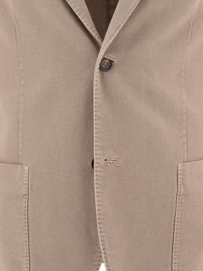 Incotex Tailored Jackets With Button Cuffs And Pockets
