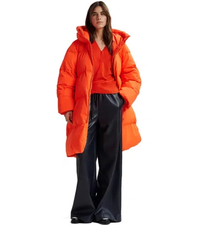 Essentiel Antwerp Gecko Orange Sweater In Red