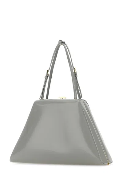 Prada Light Grey Leather Handbag