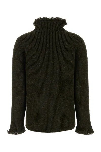 Burberry Fringe Sweater With T
