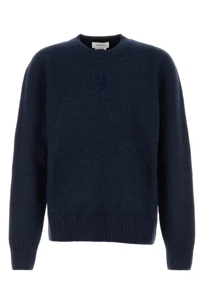 Alexander Mcqueen Men's Melange Wool Blend Sweater