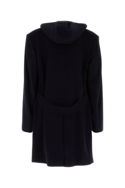 Prada Midnight Wool Blend Coat