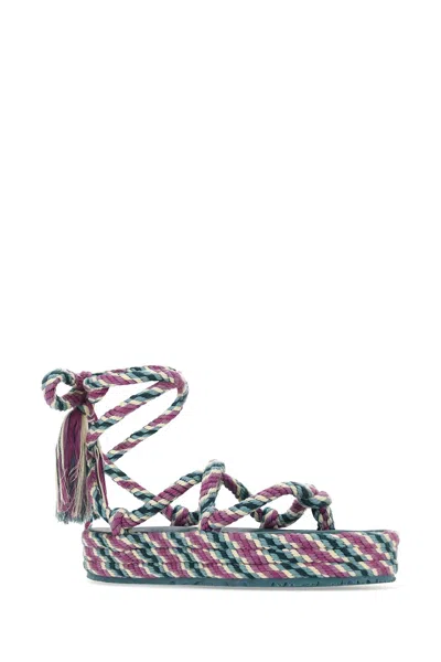 Isabel Marant Erol Tassel Rope Sandals