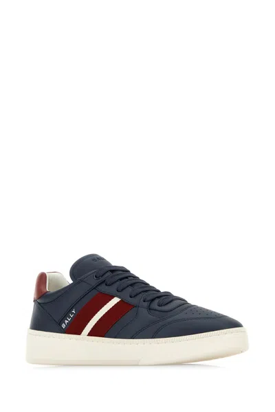 Bally Low Top Sneakers Perforated Toebox