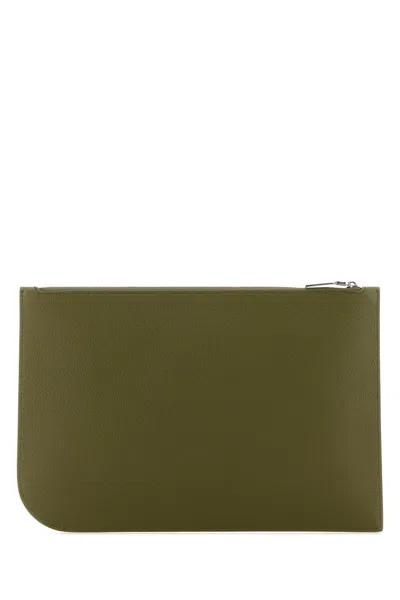 Alexander Mcqueen Large Leather Rectangular Shape Sling Pouch