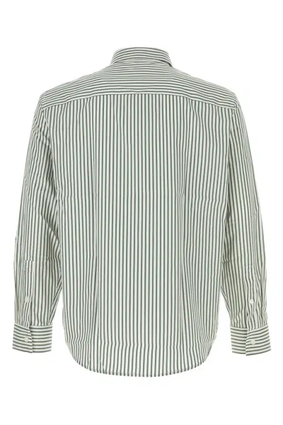 Burberry Shirt Striped Pattern Collar Button-down