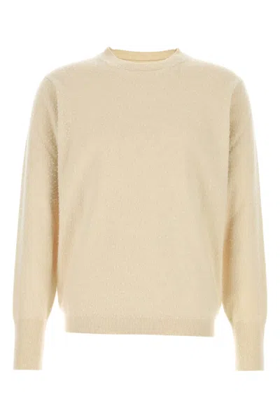 Maison Margiela Sand Cashmere Blend Sweater