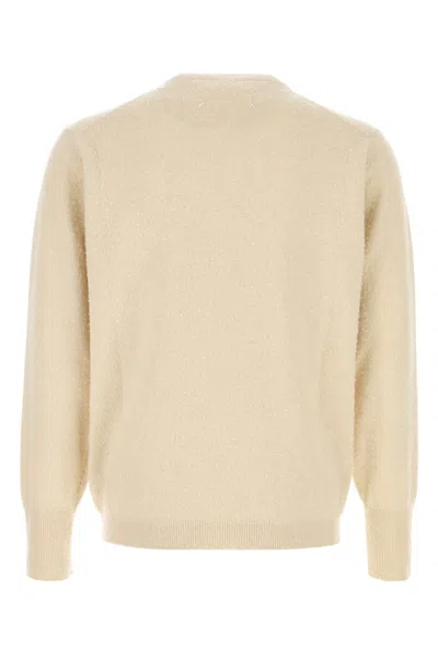 Maison Margiela Sand Cashmere Blend Sweater