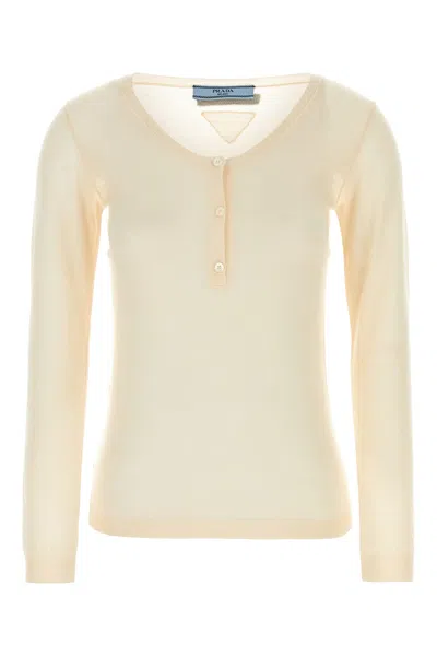 Prada Women's Skin Cashmere Blend Sweater