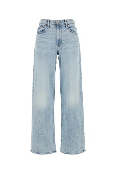 Mother The Spinner Zip Sneak Jeans Light As A Feather