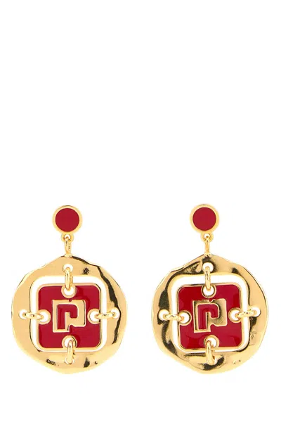 Rabanne Two-tone Metal Earrings