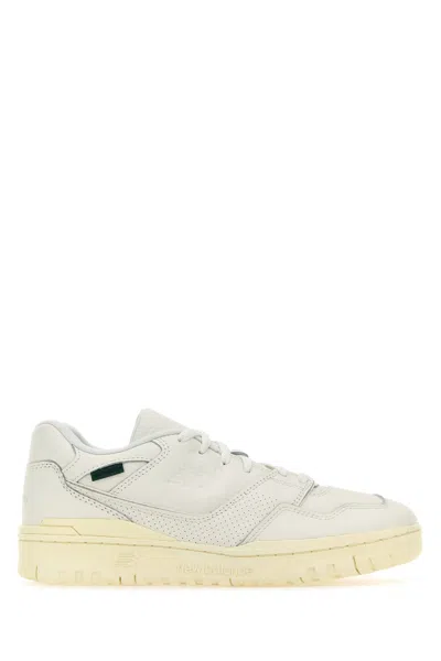 New Balance 327 Man Sneakers White Size 9 Leather