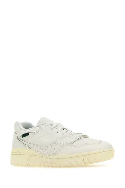 New Balance 327 Man Sneakers White Size 9 Leather