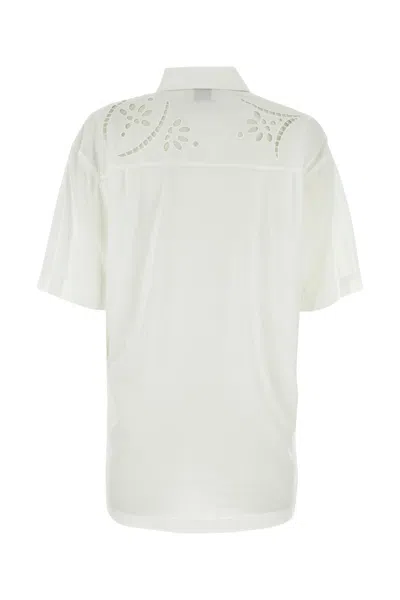Isabel Marant Women White Modal Blend Bilya Shirt In White