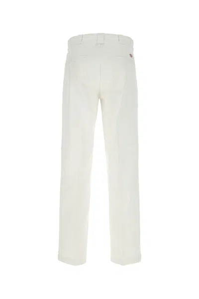 Dickies White Polyester Blend Pant