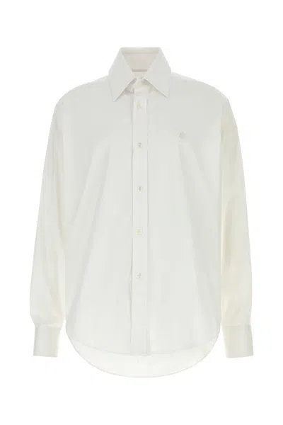Alexander Mcqueen Poplin Shirt With Button Cuffs And Collar