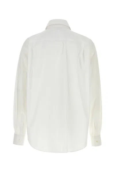 Alexander Mcqueen Poplin Shirt With Button Cuffs And Collar