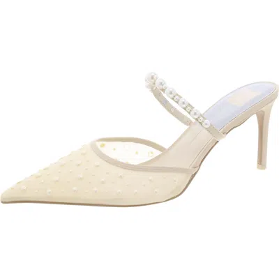 Dolce Vita Katik Imitation Pearl Pointed Toe Pump In Multi