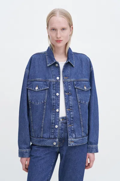 Filippa K Relaxed Jean Jacket In Blue