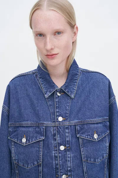 Filippa K Relaxed Jean Jacket In Blue
