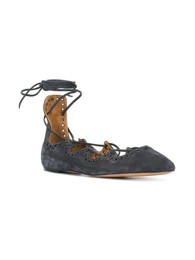 Shop Isabel Marant Étoile ‘lali' Ballerinas