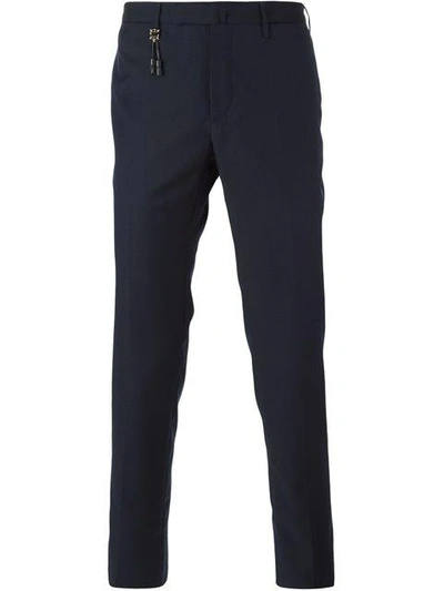 Shop Incotex Tailored Trousers - Blue