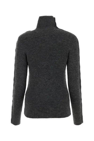 Isabel Marant Women's Anthracite Nylon Blend Malo Sweater