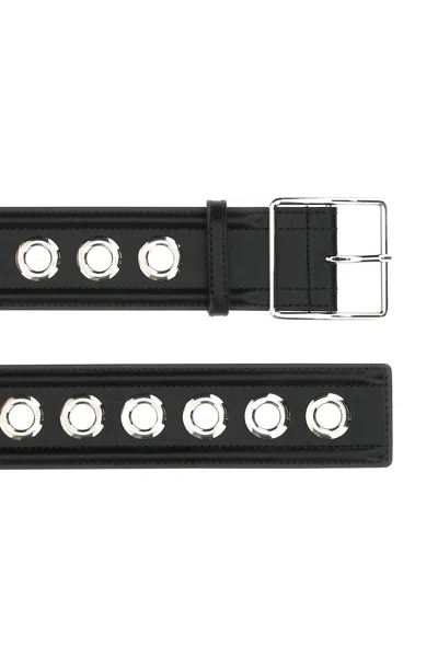 Alexander Mcqueen Women Medium Belt With Eyelets