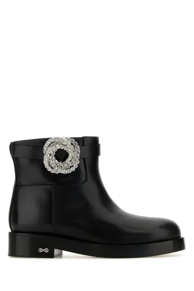 Mach&mach Stivaletti Galaxy In Pelle Nera Donna