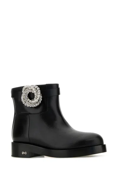 Mach&mach Stivaletti Galaxy In Pelle Nera Donna