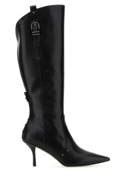 Stuart Weitzman Maverick 75 Leather Knee Boots