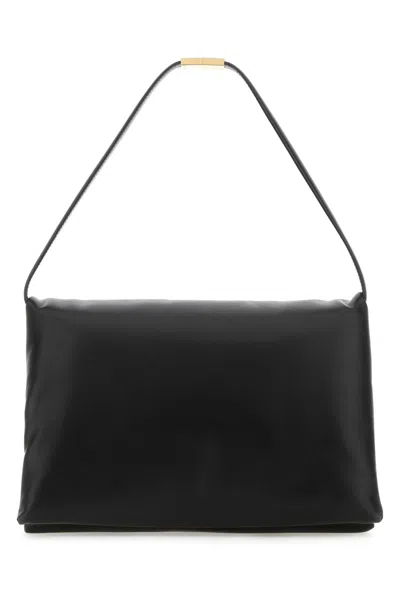 Marni Black Medium Prisma Shoulder Bag