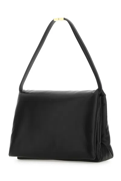 Marni Black Medium Prisma Shoulder Bag