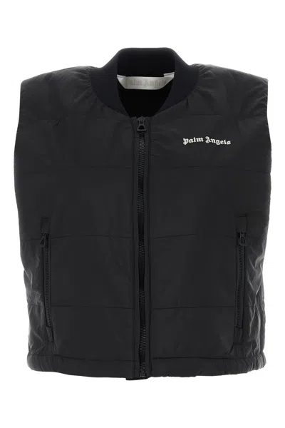 Palm Angels Quilted Nylon Down Vest