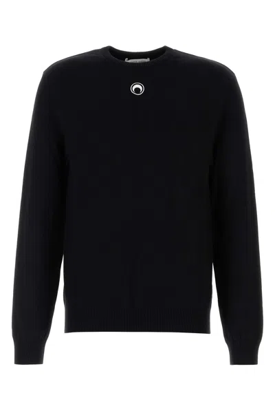 Marine Serre 'lune Logo' Crew Neck Sweater