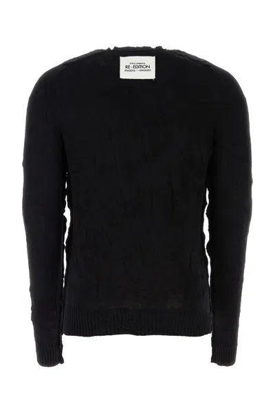 Dolce & Gabbana Buttoned Neckline Wool Blend Sweater