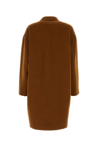 Isabel Marant Brown Single Breasted Trench Coat