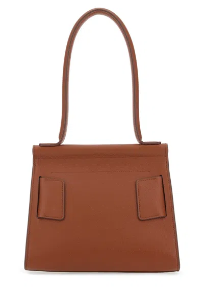 Boyy Women Caramel Leather Karl 24 Handbag