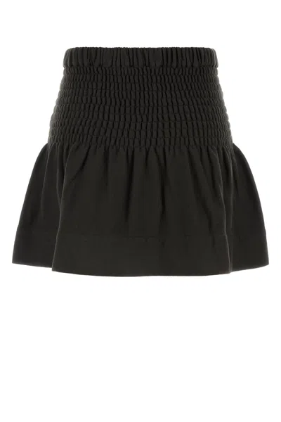 Isabel Marant Étoile Isabel Marant Etoile Charcoal Cotton Pacifica Mini Skirt